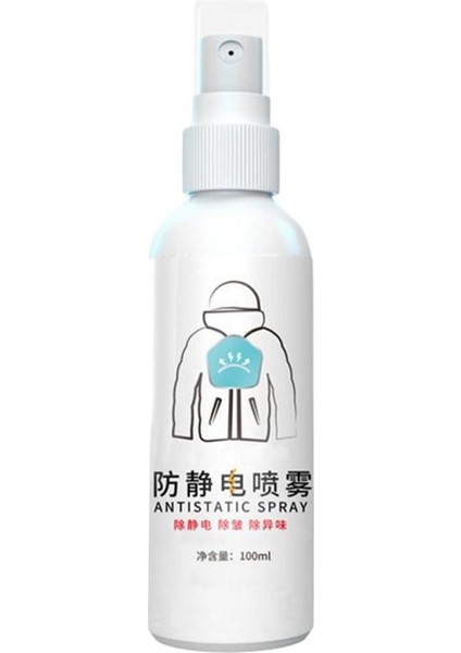 100ML Kıyafetler Için Evrensel Anti-Statik Sprey Güvenilir Hızlı Statik Elektriği Giderici Etek Pantolon Üstler Için (Yurt Dışından)