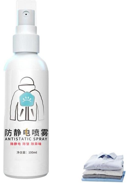 100ML Kıyafetler Için Evrensel Anti-Statik Sprey Güvenilir Hızlı Statik Elektriği Giderici Etek Pantolon Üstler Için (Yurt Dışından) fiyatları