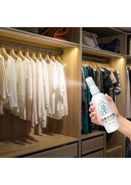 100ML Kıyafetler Için Evrensel Anti-Statik Sprey Güvenilir Hızlı Statik Elektriği Giderici Etek Pantolon Üstler Için (Yurt Dışından) fırsatları