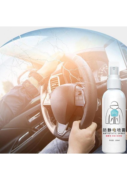 100ML Kıyafetler Için Evrensel Anti-Statik Sprey Güvenilir Hızlı Statik Elektriği Giderici Etek Pantolon Üstler Için (Yurt Dışından) indirimleri