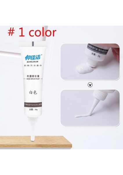 No.1 Boyutu Katı Ahşap Mobilya Boyası Için Çok Renkli Tamir Boyası Kapı Zemin Tamir Çizikler Yapıştırma Ahşap Zemin Için Tamir Boyası (Yurt Dışından)