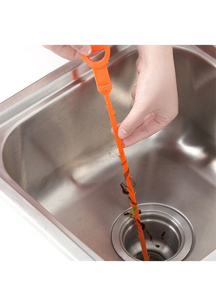 2 Adet Mutfak Lavabo Temizleme Çubuğu Tıkanıklık Giderici Kanal Açıcı Yay Boru Saç Çekiç Aracı Banyo Aksesuarları (Yurt Dışından) modelleri