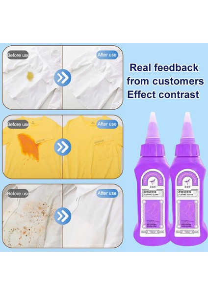 150ML Çamaşır Lekesi Çıkarıcı 150ML Tek Kullanımlık (Yurt Dışından) fırsatları