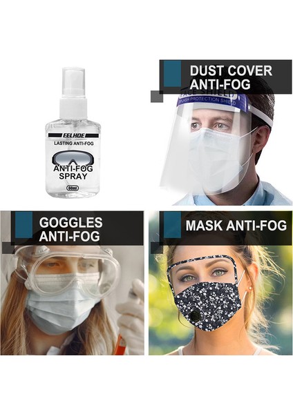 60ML Gözlükler Için 60ML Anti Sis Sprey Temizleyici Kolay Uygulanır Anında Etki Gözlük Kasklar Için Sis Önleyici Sistem Tüm Lensler Için (Yurt Dışından) modelleri