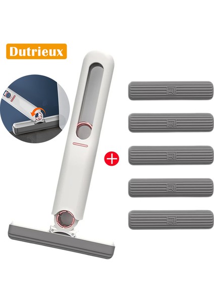 5 Adet Kafaları Değiştirin Sıkıştırma Mop Taşınabilir Mini Mop Temizlik Malzemeleri Elle Ücretsiz Araba Mop Temizlik Mop Ev Temizlik Aleti Süngerler Fırça Için (Yurt Dışından) indirimleri