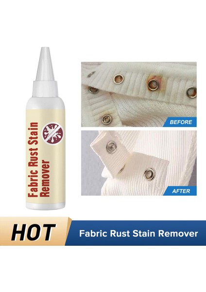 50ML Kumaş Pas Lekesi Çıkarıcı Su Kullanmadan Kıyafet Temizleme Ajanı Toprak Çıkarıcı Güçlü Dezenfeksiyon Çok (Yurt Dışından)