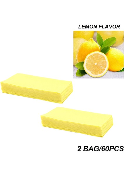 Sarı 60 Adet Zemin Temizleyici Temizlik Bezi Zemin Silme Tahta Karosu Temizleyici Toz Laminat Ev Hijyeni (Yurt Dışından)