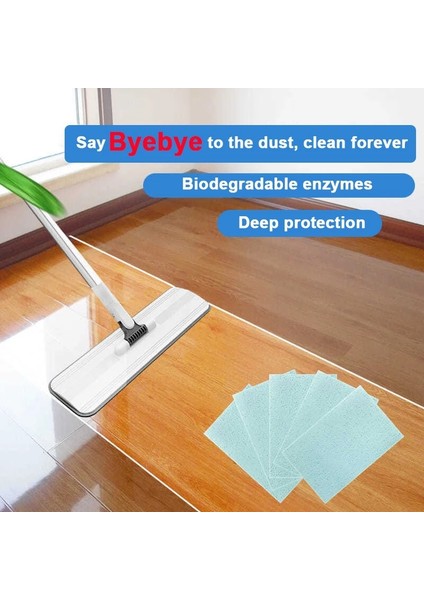 Sarı 60 Adet Zemin Temizleyici Temizlik Bezi Zemin Silme Tahta Karosu Temizleyici Toz Laminat Ev Hijyeni (Yurt Dışından) fiyatları