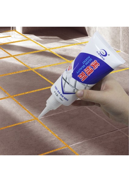 Altın Profesyonel Fayans Derz Onarımı Sızdırmazlık Dolgu Macunu Çok Fonksiyonlu Su Geçirmez Küf Önleyici Duvar Fayans Dolgu Ajanı Güzellik Derz Ajanı (Yurt Dışından)
