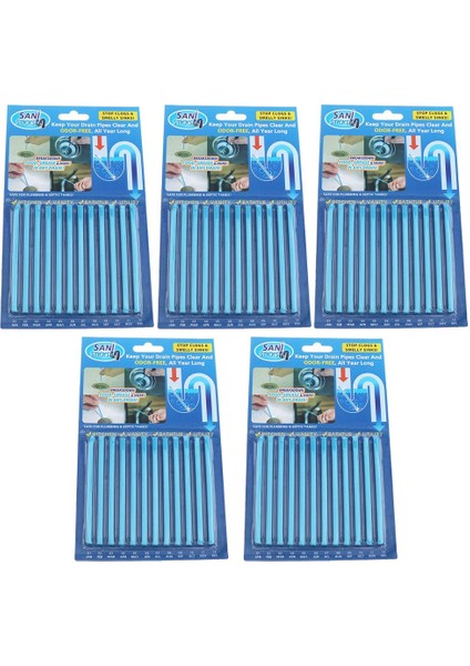 Mutfak Aksesuarları Boru Banyo Dezenfeksiyonu Drenaj Mutfak Lavabo Filtre Sani Stick Kanalizasyon Temizleme Çubuğu (Yurt Dışından)