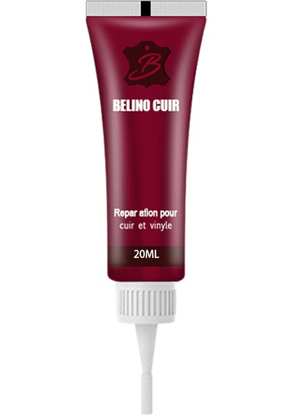 Fasulye Kırmızısı 20ML 20ML Deri Tamir Jeli Tamir Ajanı Vinil Tamir Kiti Araba Koltuk Kanepe Ceket Tamir Jeli Yenileme Macunu 11 Renk Deri Dolgu (Yurt Dışından)