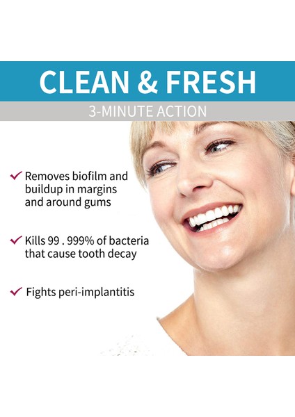 Diş Protezi Beyazlatıcı Temizleyici Derece Tüm Yüzey Temizliği Sahte Diş Temizleme Ajanları Için Şeffaf Aparatlar Için Diş Teli-Diş Protezi Temizlik Ürünleri (Yurt Dışından) modelleri