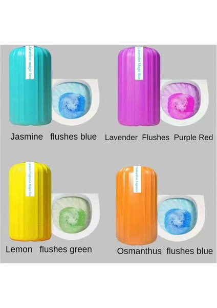 Lavanta 120 120G Tuvalet Temizleyici Yüksek Koku Giderici Mavi Bebek Kutusu 1 Adet Tuvalet Temizleyici Pp (Yurt Dışından)