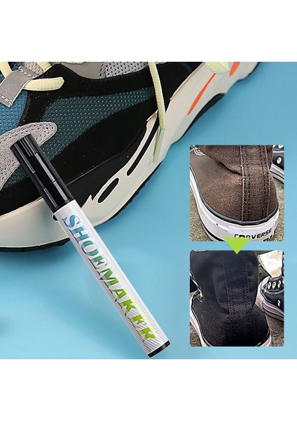 Beyazlatma Kalemi Ayakkabı Lekeleri Temizleme Su Geçirmez Sneaker Anti-Oksidasyon Kalem Onarıcı Komplemen Renk Beyaz Sarı Ayakkabı Beyazlatma Temizleme (Yurt Dışından) fırsatları