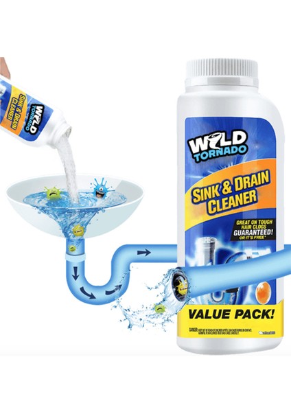 100ML Güçlü Mutfak Boru Açıcı Ajan Tıkanıklık Giderici Tuvalet Lavabo Gider Temizleyici Kanalizasyon Hızlı Temizlik Araçları (Yurt Dışından)