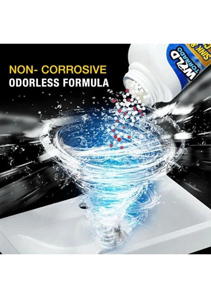100ML Güçlü Mutfak Boru Açıcı Ajan Tıkanıklık Giderici Tuvalet Lavabo Gider Temizleyici Kanalizasyon Hızlı Temizlik Araçları (Yurt Dışından) fırsatları