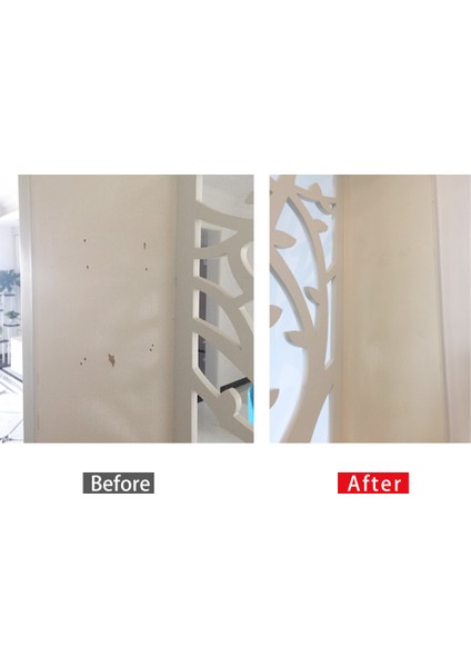 2 Adet Mobilya Boya Ahşap Mobilya Tamir Macunu Ahşap Kapı Zemin Refurbratch Delik Çatlak Giderici 18G Saf Beyaz Boya (Yurt Dışından)