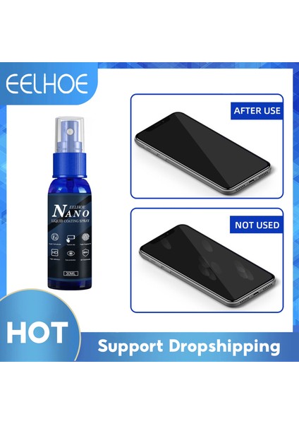 30ML Sıvı Cam Ekran Koruyucu Telefonlar Için Nano Kaplama Cila Koruyucu Film Parmak Izi Karşıtı Evrensel Akıllı Telefon Film (Yurt Dışından) fiyatları