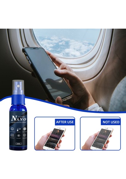 30ML Sıvı Cam Ekran Koruyucu Telefonlar Için Nano Kaplama Cila Koruyucu Film Parmak Izi Karşıtı Evrensel Akıllı Telefon Film (Yurt Dışından) fırsatları
