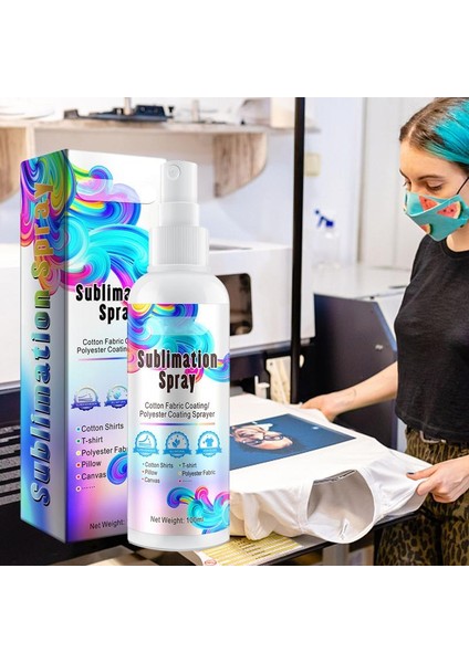 Pamuk Kumaş T-Shirt Canva Şapka Kupa Cam Seramik Metal Kabarcık Temizleyici Mürekkep Ön Işlem Sıvısı ile Sublimasyon Kaplama Spreyi (Yurt Dışından) modelleri