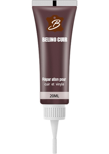 Kahverengi 20ML 20ML Deri Tamir Jeli Tamir Ajanı Vinil Tamir Kiti Araba Koltuk Kanepe Ceket Tamir Jeli Yenileme Macunu 11 Renk Deri Dolgu (Yurt Dışından)