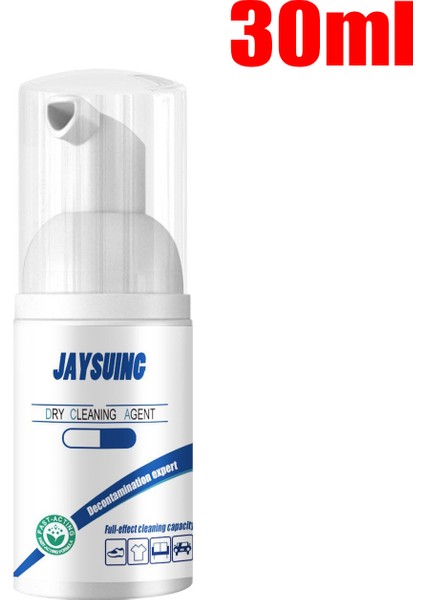 30ML Leke Çıkarıcı Köpük Temizleyici Taşınabilir Hızlı Leke Giderici Temiz Sıvı Bez ve Kumaşlar Için Güvenli Ev Temizliği (Yurt Dışından)