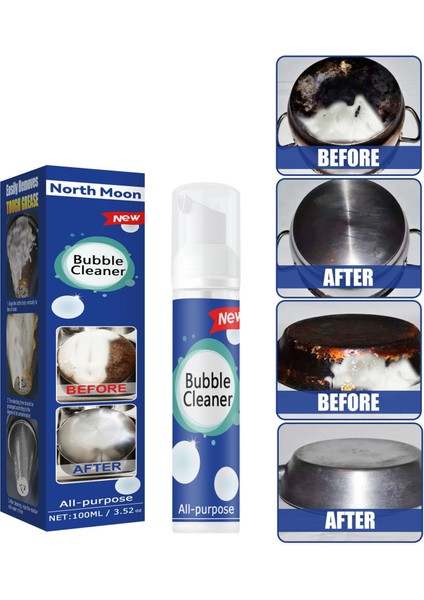 100ML Kabarcık Sprey Ağır Yağ Köpük Temizleyici Mutfak Yağ Kir Pas Çıkarıcı Dezenfektan Çok (Yurt Dışından) modelleri