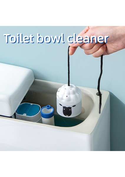 Mavi - 3 Katı Tuvalet Temizleme Spreyi Küçük Koyun Şeklinde Dezenfektan Mavi Su Temizliği Tuvalet Ipi ile Kolay Kullanım 90 Gün Etkili (Yurt Dışından) fiyatları