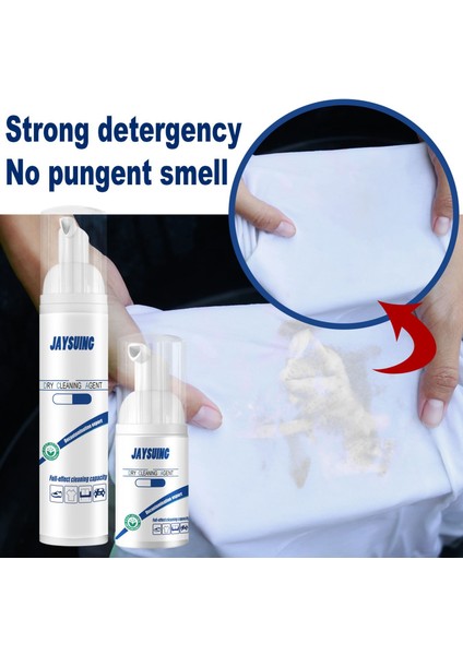100ML Kışlık Giysiler Köpük Temizleyici Kuru Temizleme Halı Perde Yatak Temizleyici Ücretsiz Yıkama Köpük Dezenfektan (Yurt Dışından) fırsatları