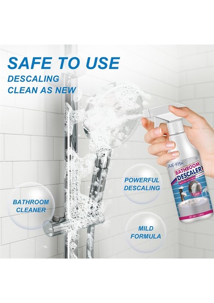 60ML 60ML Banyo Temizleyici Sprey Lekeleri Hızla Çıkarır Küf ve Kireç Lekelerini Giderir Tuvalet Temizleme Aksesuarları Çok (Yurt Dışından)