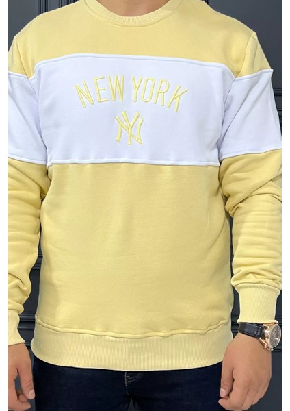 Üç Iplik Şardonlu Nakışlı Erkek Sweatshirt fırsatları
