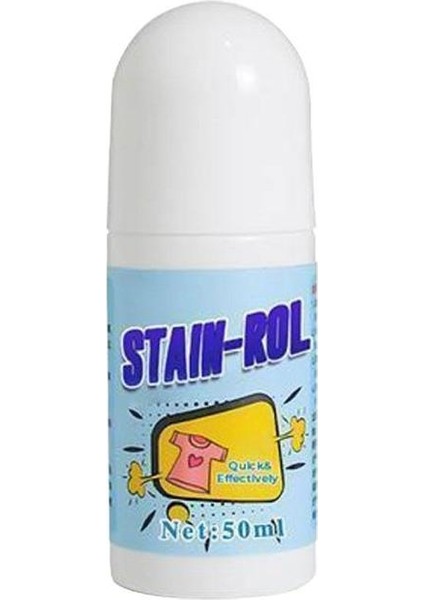 B 50ML Giysi Lekesi Çıkarıcı Temizlik Topu Deterjan Lekesi Boncuk Lekesi Çıkarıcı Cof No-Wash Sihirli Yağ Rulosu G4X6 (Yurt Dışından)