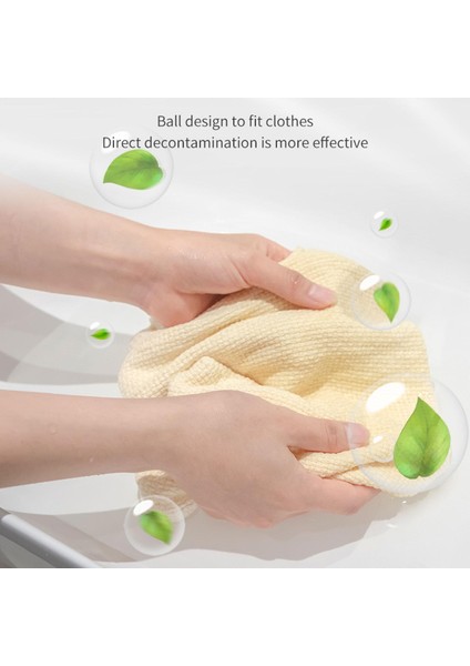 B 50ML Giysi Lekesi Çıkarıcı Temizlik Topu Deterjan Lekesi Boncuk Lekesi Çıkarıcı Cof No-Wash Sihirli Yağ Rulosu G4X6 (Yurt Dışından)