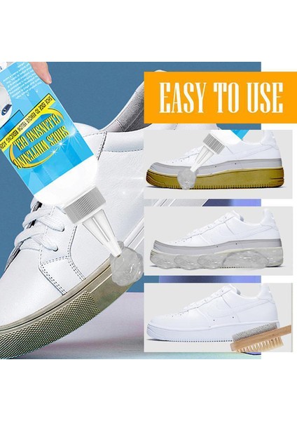30ML Set 2 100G Beyaz Ayakkabı Temizleyici Ayakkabı Beyazlatıcı Temizleme Jeli Ayakkabı Hızlı Etkili Temizleyici Köpük Lekeleri Çıkarıcı Ayakkabı Temizleme Aracı Fu Ötürü (Yurt Dışından) modelleri