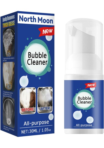 30ML Kabarcık Sprey Ağır Yağ Köpük Temizleyici Mutfak Yağ Kir Pas Çıkarıcı Dezenfektan Çok (Yurt Dışından)