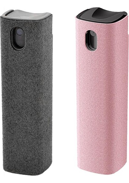 No.1 Boyutu 2 Adet Ione Ekran Temizleme Spreyi Taşınabilir Tablet Mobil Ekran Temizleyici Mikrofiber Bez Seti Cam Temizleme Aracı Saklama Kutusu (Yurt Dışından)