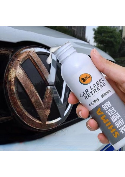 120 ml 120ML Krom Kaplama Onarım Ajanı Araç Ağı Araba Logosu Pas Sökücü Parlatıcı Dekoratif Şerit Metal Temizleme Ajanı (Yurt Dışından)