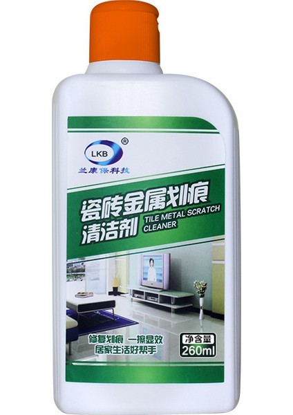 A 260ML Seramik Karo Metal Çizik Çözücü Çevre Koruma Temizleyici Seramik Karo Çizik Onarım Ajanı Ev Eşyaları (Yurt Dışından)