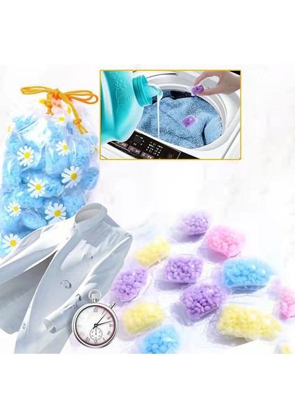 Elma Çamaşır Kokulu Boncuk Taneleri Temiz Giysiler Çamaşır Yumuşatıcı Uzun Süre Kalıcı Koku Sağlayan Boncuk Ev Temizlik Aracı (Yurt Dışından) indirimleri