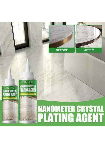 160 ml Taş Kristal Kaplama Ajanı Seramik Fayansta Çizik Onarımı Parlatma Restorasyonu Mermer Parlatma Nano Kristal Çözümü (Yurt Dışından) fiyatları