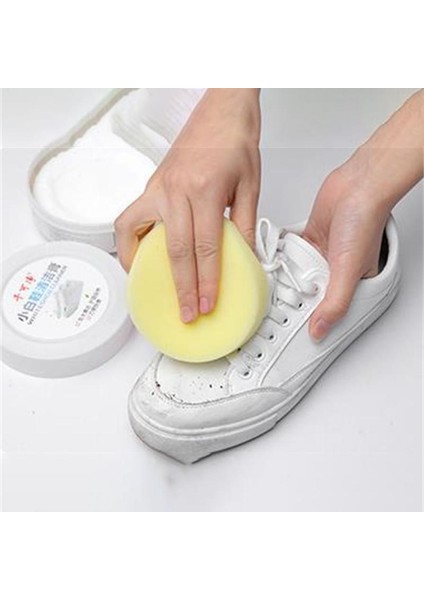Gosterildigi Gibi 120G Beyaz Ayakkabı Temizleme Kremi Leke Çıkarıcı Ayakkabı Beyazlatma Çok (Yurt Dışından) fırsatları