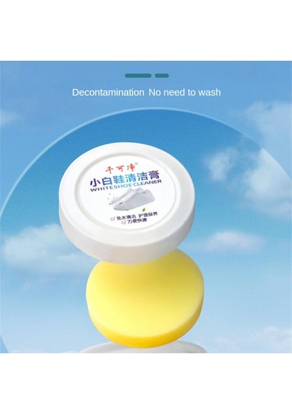 Gosterildigi Gibi 120G Beyaz Ayakkabı Temizleme Kremi Leke Çıkarıcı Ayakkabı Beyazlatma Çok (Yurt Dışından) indirimleri