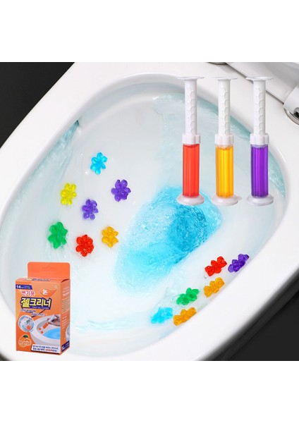 D Klozet Temizleyici Jel Çiçek Kokulu Klozet Havası Tazeleyici Iğne Deterjan Çiçek Klozet Kokusu Deodorant Banyo Temizleyici (Yurt Dışından) fiyatları