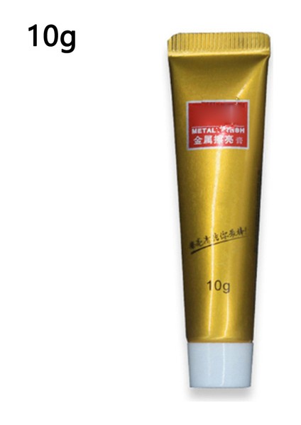 1 Adet 10G Metal Aşındırıcı Cila Temizlik Kremi Parlatma Macunu Pas Çıkarıcı Demir Krom Pirinç Bakır Nikel Paslanmaz Çelik Için (Yurt Dışından)