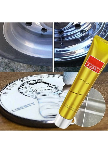 1 Adet 10G Metal Aşındırıcı Cila Temizlik Kremi Parlatma Macunu Pas Çıkarıcı Demir Krom Pirinç Bakır Nikel Paslanmaz Çelik Için (Yurt Dışından) fırsatları