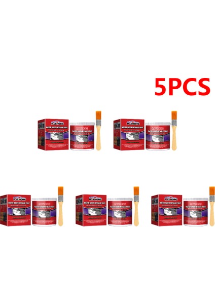 5 Adet Su Bazlı Metal Pas Sökücü Metalik Boya 100ML Otomatik Pas Önleyici Pasta Çok (Yurt Dışından)