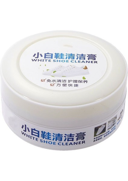 120G Beyaz Ayakkabı Temizleme Kremi Çok Fonksiyonlu Temizlik, Parlatma Beyazlatma Spor Ayakkabı Bakımı Ayakkabı Sneaker Bakımı (Yurt Dışından)