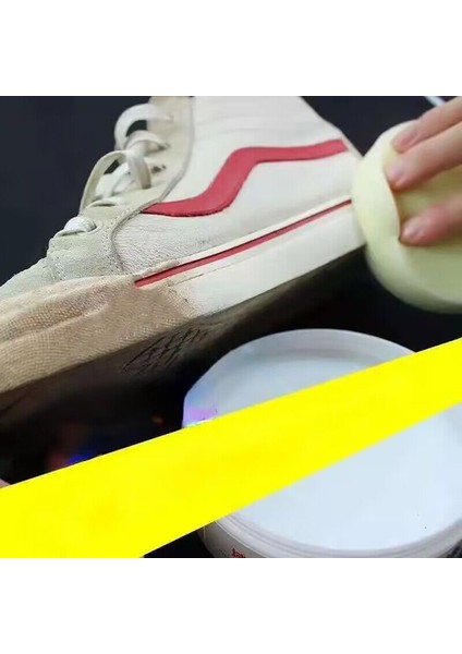 120G Beyaz Ayakkabı Temizleme Kremi Çok Fonksiyonlu Temizlik, Parlatma Beyazlatma Spor Ayakkabı Bakımı Ayakkabı Sneaker Bakımı (Yurt Dışından) fırsatları