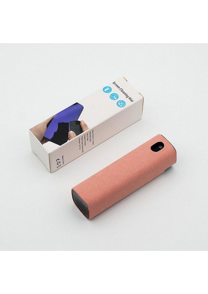 Kılıfsız Pembe Taşınabilir Telefon Ekran Temizleyici Sprey Bilgisayar Mobil Ekran Toz Giderme Temizlik Aracı ile Sıvı Ev Yıkama Malzemeleri (Yurt Dışından)