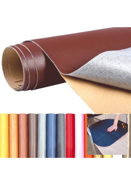 7.6CMX152CM-GRI Pu Deri Kumaş Düzelt Kendinden Yapışkanlı Kumaş Tamir Yaması Mobilya Koltuk Tamir Yamaları Araba Koltuk Düzeltme Yaması Uygulama Için Deri (Yurt Dışından)